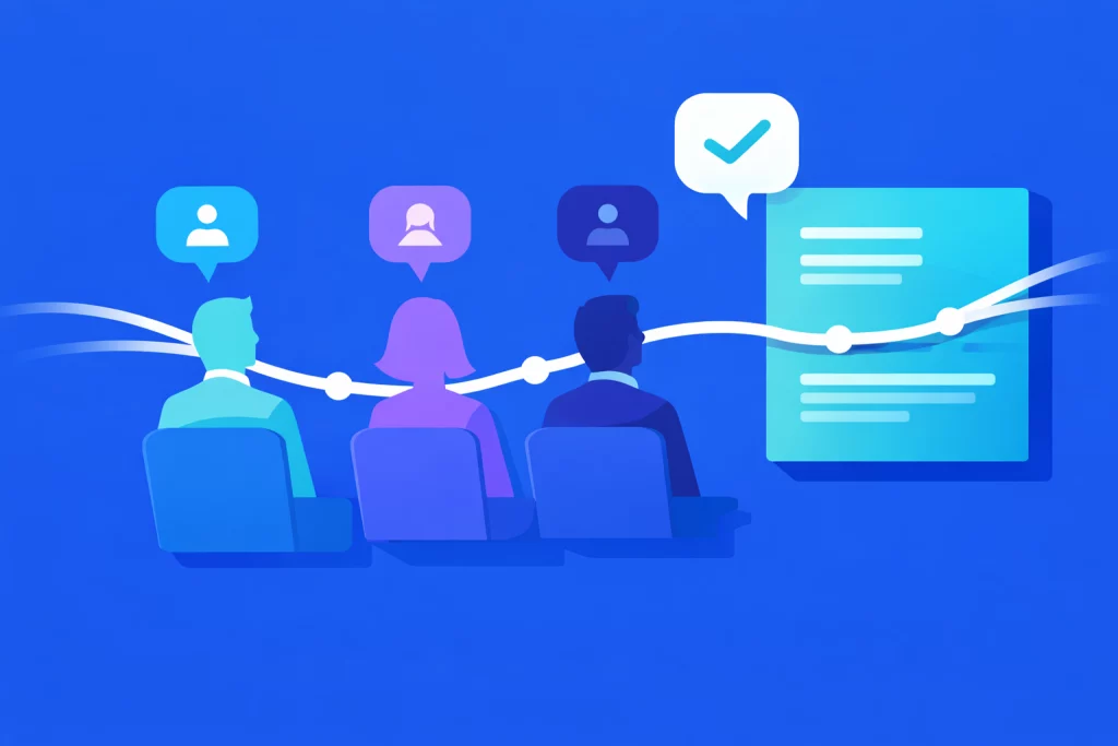 Illustration de la lisibilité des messages et personas : garder une cohérence éditoriale