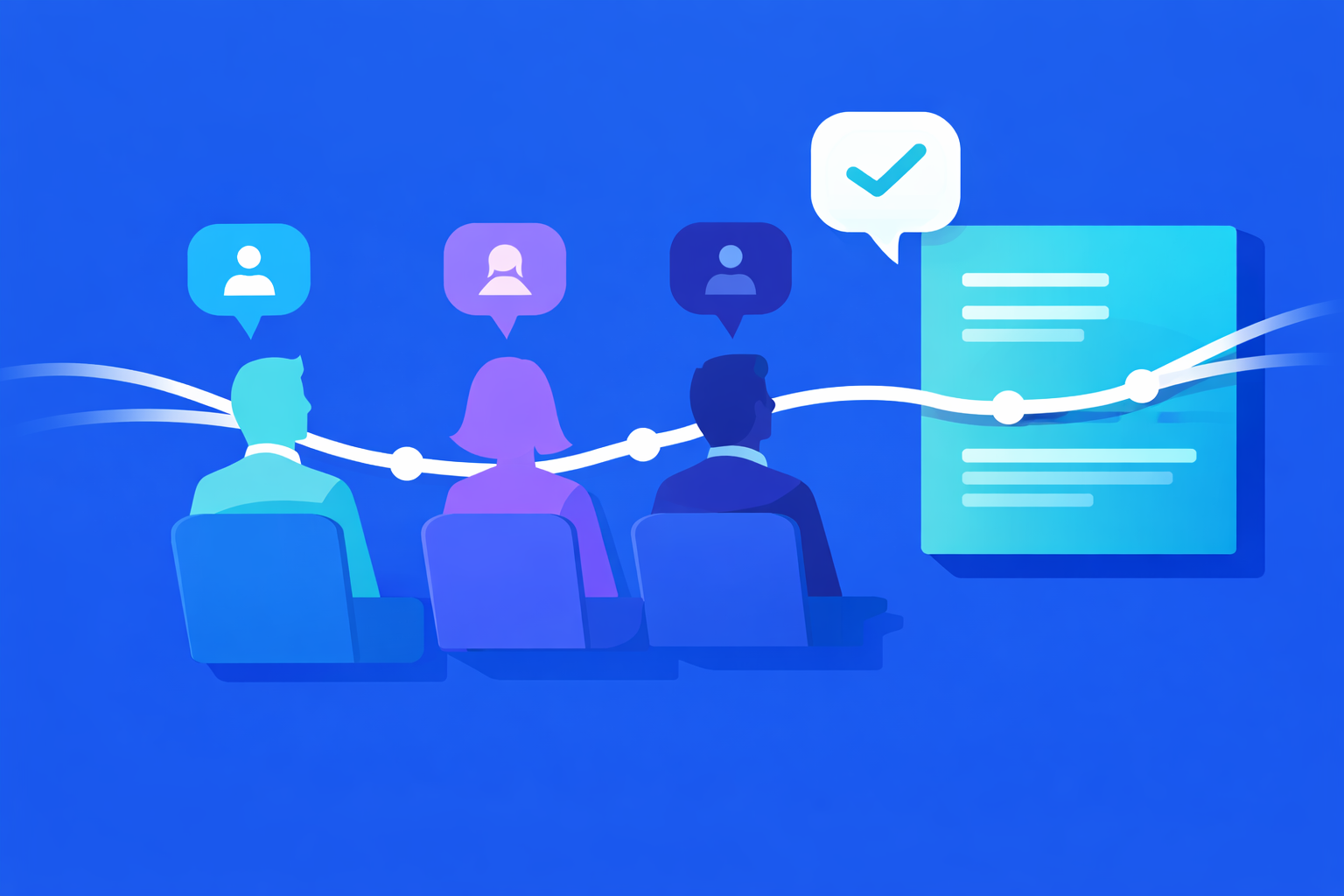Illustration de la lisibilité des messages et personas : garder une cohérence éditoriale