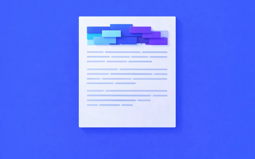 When too many business terms blur the main idea from the opening line