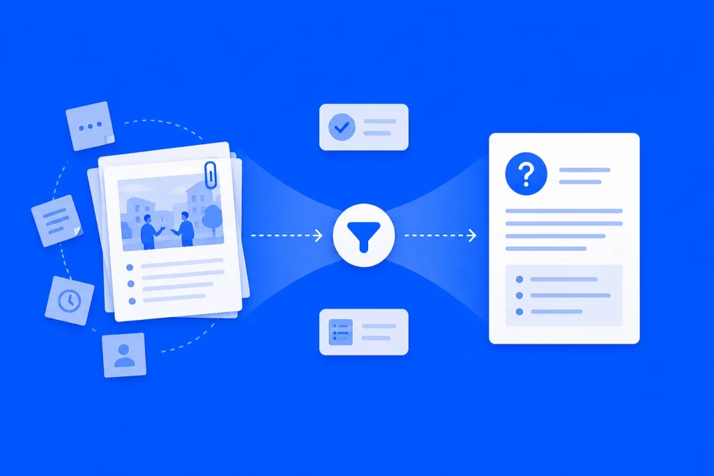 Quand une situation de terrain devient un contenu utile illustration de l'article : quand une situation de terrain devient un contenu utile